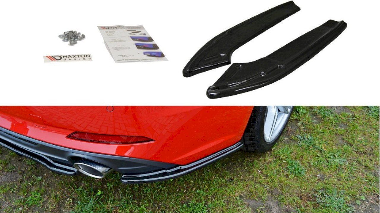 Audi A5 F5 S-Line Coupe 2016- Rearbumper cornerpieces